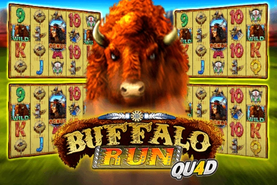 Арт слота Buffalo Run Quad